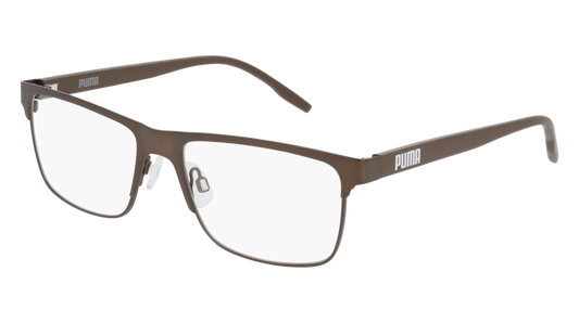 Puma Optical Frame Man Brown Brown Transparent