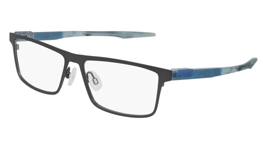 Puma Optical Frame Man Grey Blue Transparent