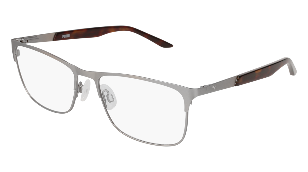 Puma Optical Frame Man Ruthenium Ruthenium Transparent