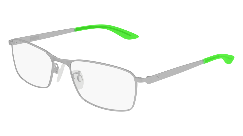 Puma Optical Frame Man Silver Silver Transparent