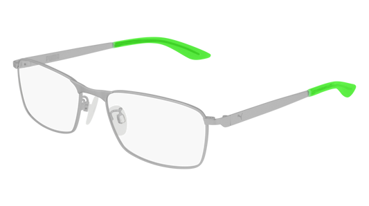 Puma Optical Frame Man Silver Silver Transparent