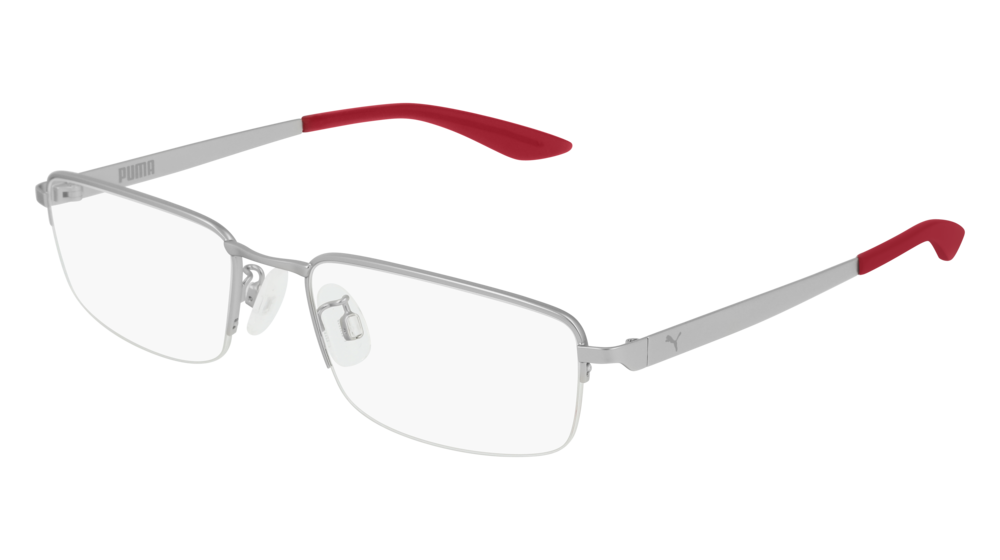 Puma Optical Frame Man Silver Silver Transparent