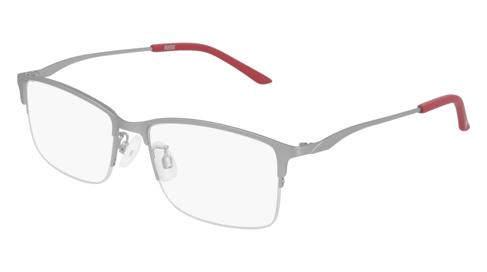 Puma Optical Frame Man Silver Silver Transparent