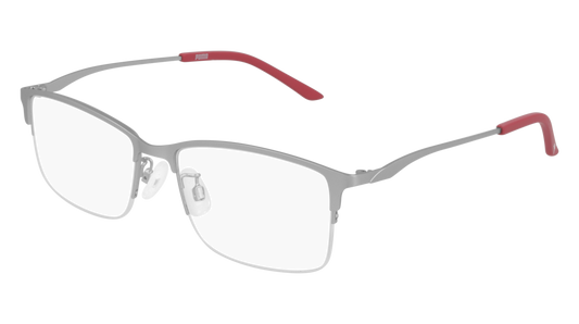 Puma Optical Frame Man Silver Silver Transparent