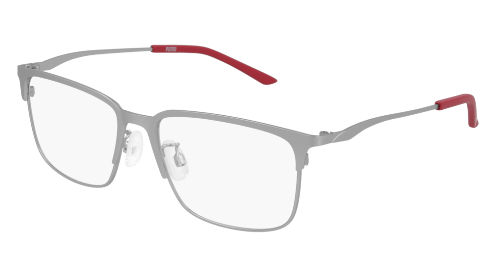 Puma Optical Frame Man Silver Silver Transparent