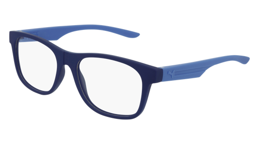 Puma Optical Frame Man Blue Light Blue Transparent