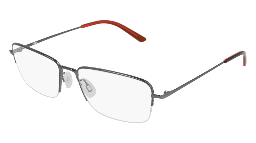 Puma Optical Frame Man Ruthenium Ruthenium Transparent