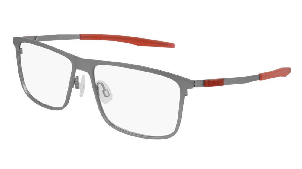 Puma Optical Frame Man Ruthenium Ruthenium Transparent