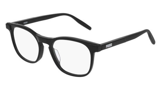 Puma Optical Frame Unisex Black Black Transparent