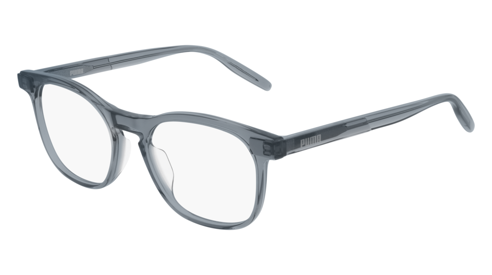 Puma Optical Frame Unisex Grey Grey Transparent