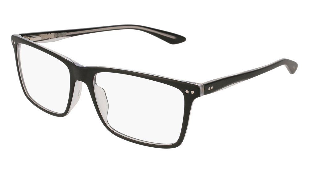 Puma Optical Frame Unisex Black Black Transparent