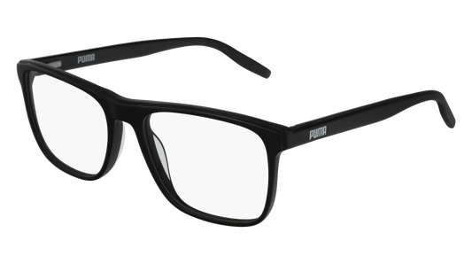 Puma Optical Frame Unisex Black Black Transparent