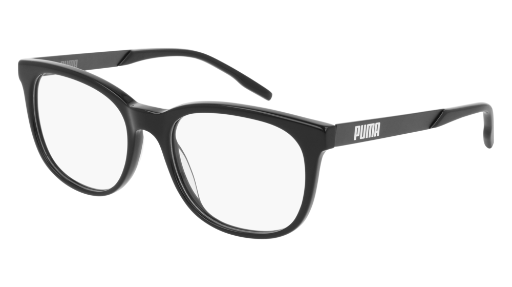 Puma Optical Frame Unisex Black Ruthenium Transparent