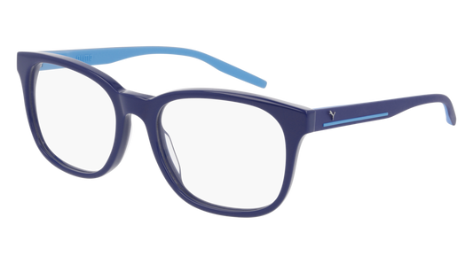 Puma Optical Frame Unisex Blue Blue Transparent