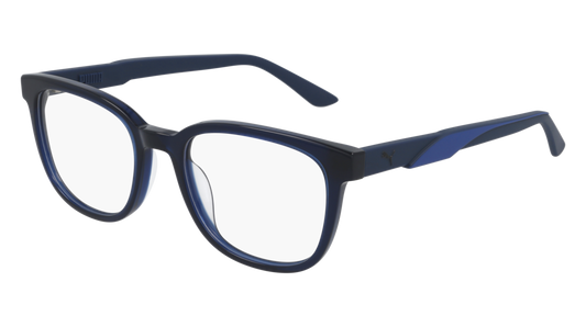 Puma Optical Frame Unisex Blue Blue Transparent