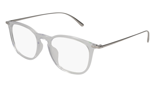 Puma Optical Frame Unisex Crystal Silver Transparent