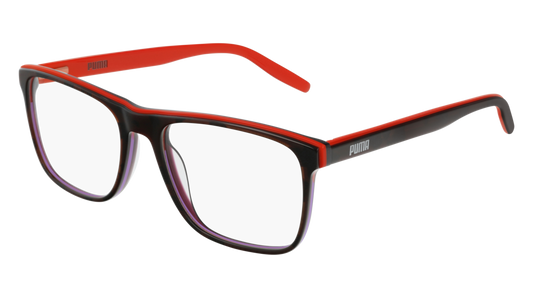 Puma Optical Frame Unisex Havana Havana Transparent