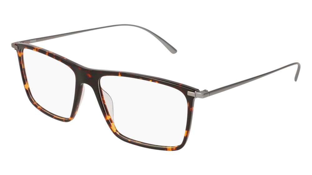 Puma Optical Frame Unisex Havana Ruthenium Transparent