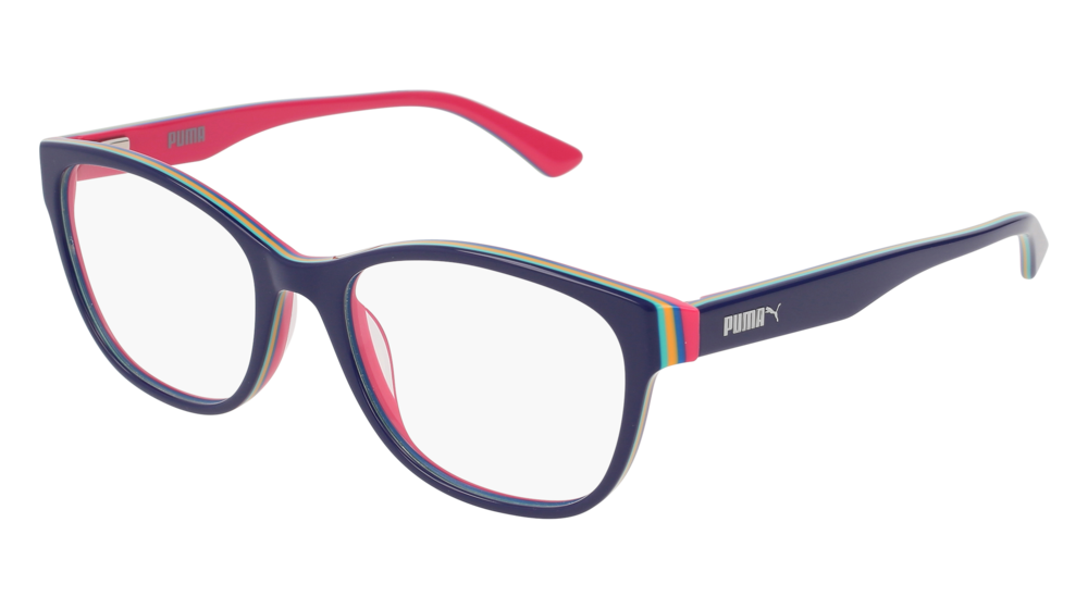 Puma Optical Frame Unisex Violet Violet Transparent