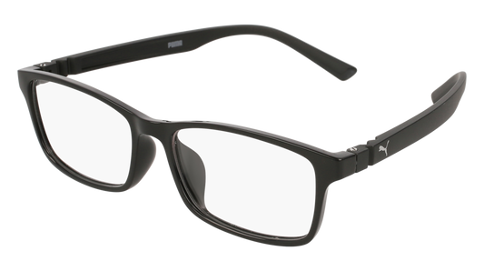 Puma Optical Frame Unisex Black Black Transparent