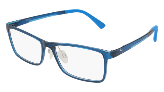 Puma Optical Frame Unisex Light Blue Light Blue Transparent