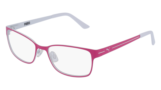 Puma Optical Frame Unisex Fuchsia Fuchsia Transparent