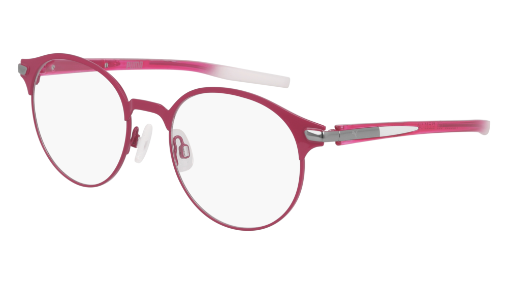 Puma Optical Frame Unisex Pink Pink Transparent