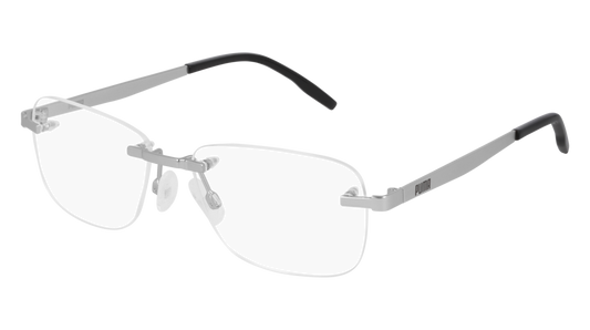 Puma Optical Frame Unisex Silver Silver Transparent