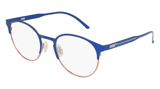 Puma Optical Frame Unisex Blue Blue Transparent