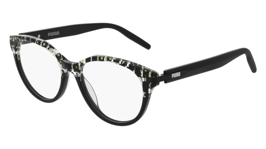 Puma Optical Frame Woman Havana Black Transparent