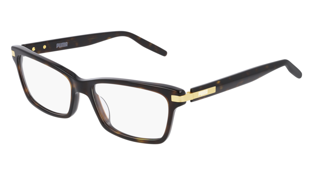 Puma Optical Frame Woman Havana Havana Transparent