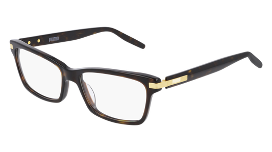 Puma Optical Frame Woman Havana Havana Transparent