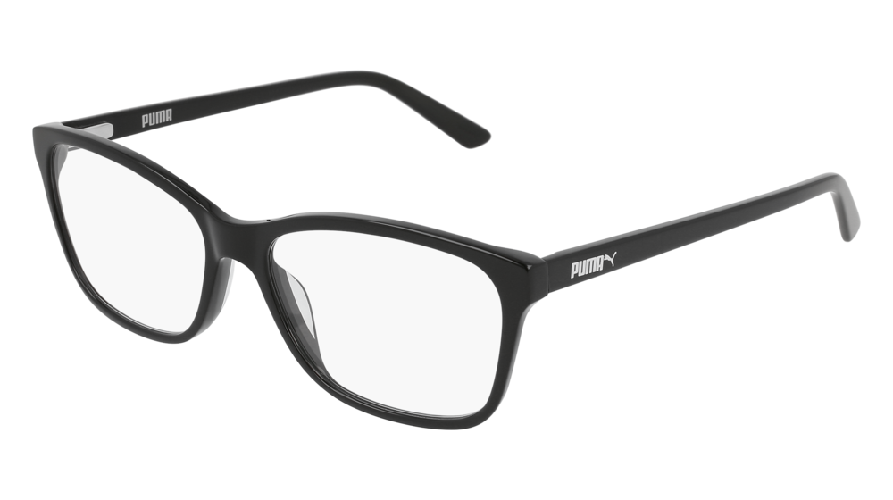 Puma Optical Frame Woman Black Black Transparent