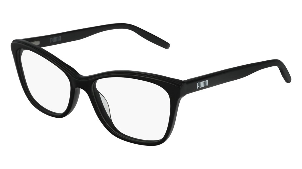 Puma Optical Frame Woman Black Black Transparent