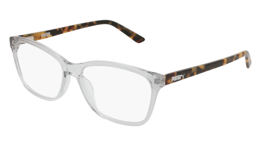 Puma Optical Frame Woman Grey Havana Transparent