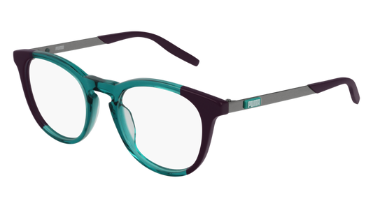 Puma Optical Frame Woman Violet Ruthenium Transparent