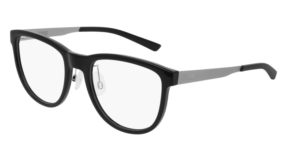 Puma Optical Frame Woman Black Ruthenium Transparent