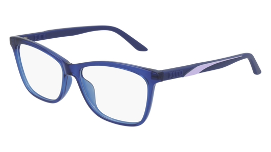 Puma Optical Frame Woman Blue Blue Transparent