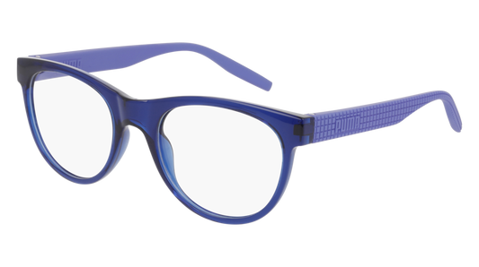 Puma Optical Frame Woman Blue Violet Transparent