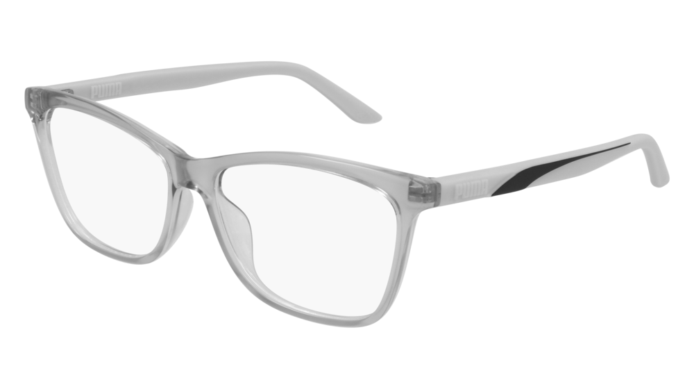 Puma Optical Frame Woman Crystal Grey Transparent