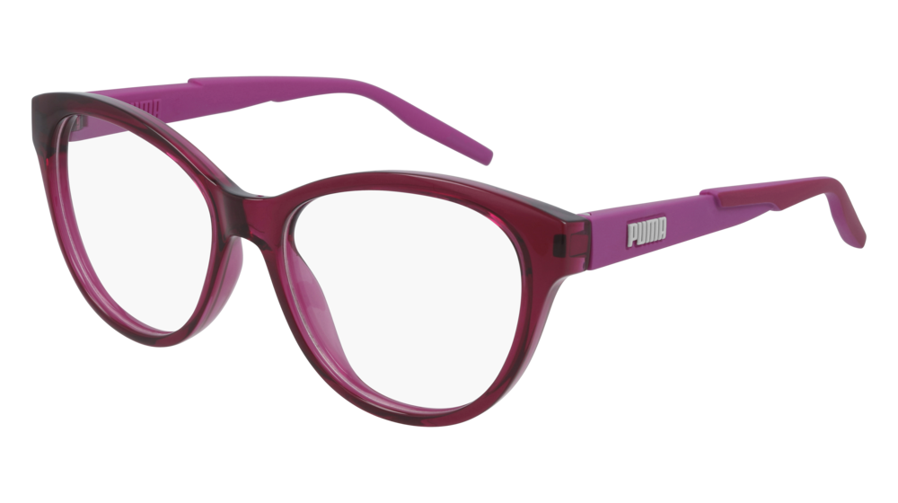 Puma Optical Frame Woman Fuchsia Fuchsia Transparent