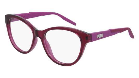 Puma Optical Frame Woman Fuchsia Fuchsia Transparent