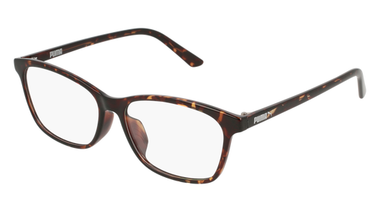 Puma Optical Frame Woman Havana Havana Transparent