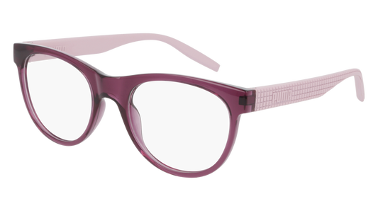 Puma Optical Frame Woman Violet Pink Transparent