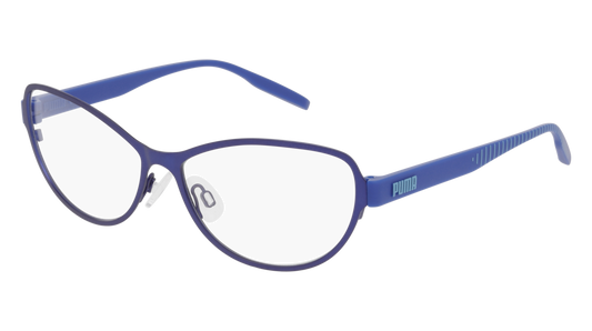 Puma Optical Frame Woman Blue Blue Transparent