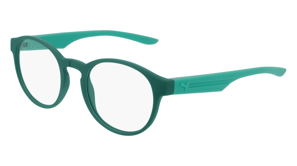 Puma Optical Frame Woman Green Green Transparent