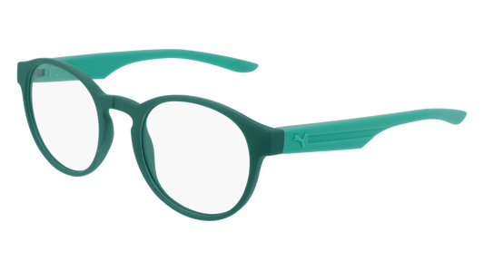 Puma Optical Frame Woman Green Green Transparent