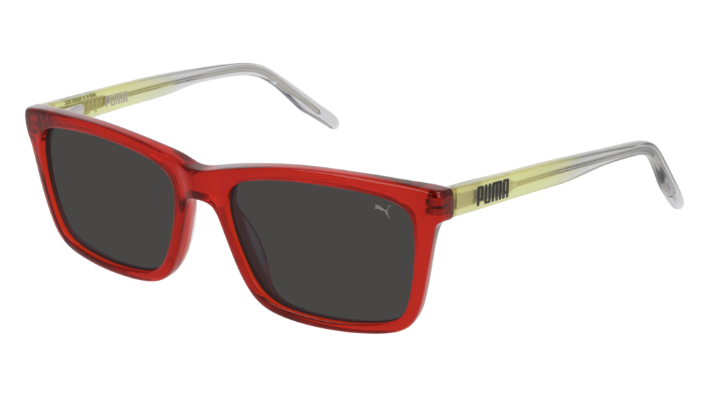 Puma Sunglass Kid Red Yellow Grey