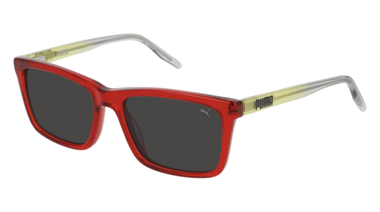 Puma Sunglass Kid Red Yellow Grey