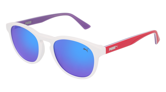 Puma Sunglass Kid White Pink Violet